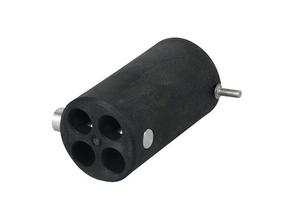 WENTEX 89543 4-way connector replacement, 35 (dia)mm, Black